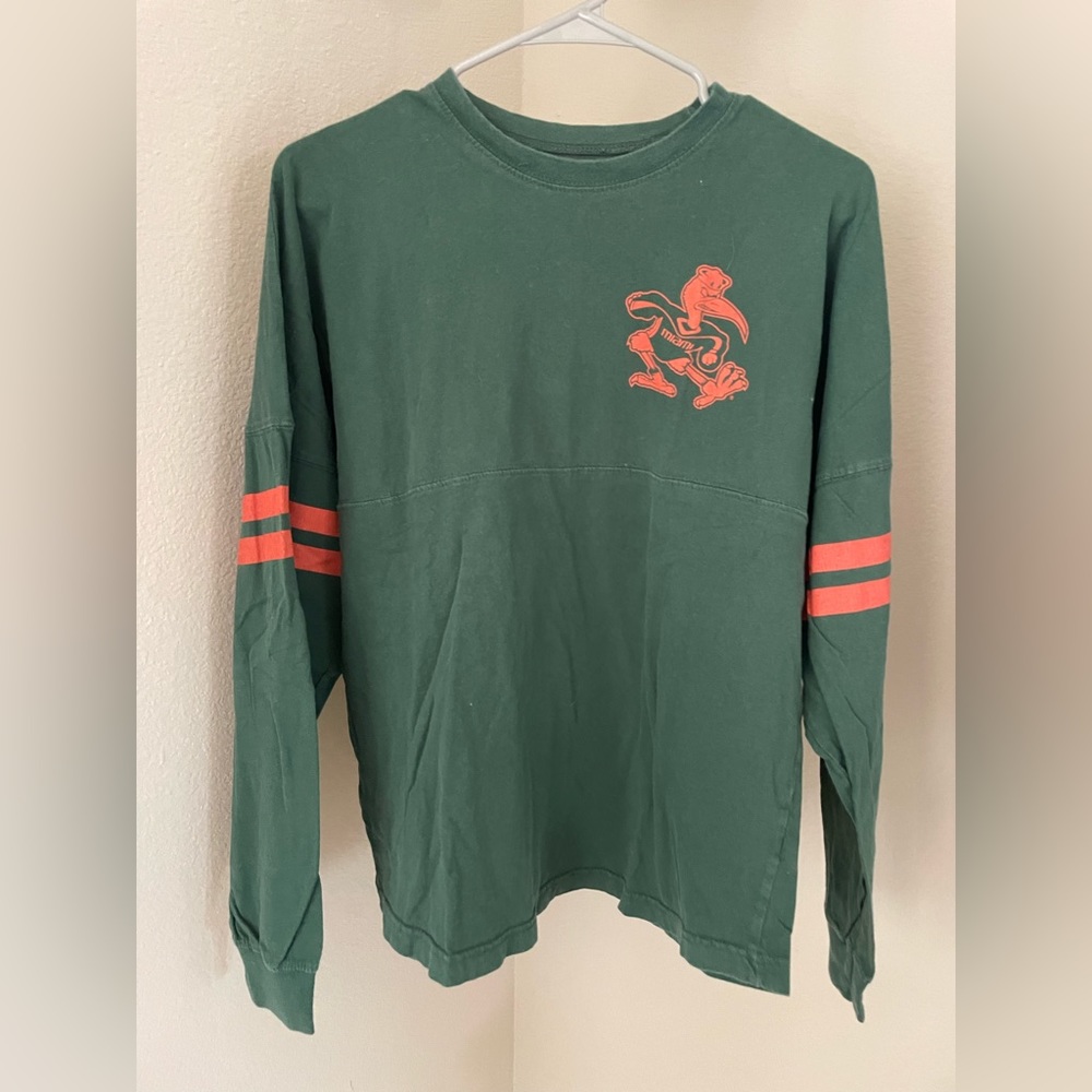 University of Miami long sleeve